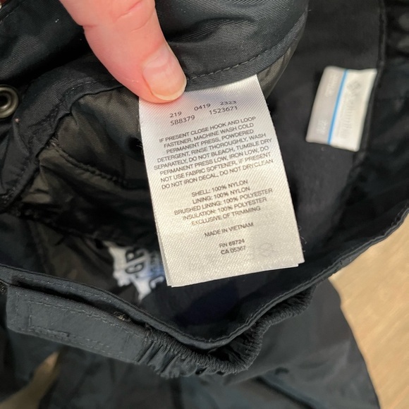 Columbia Kids Outgrown Ski Snow pants Pants Black Size XXS 4/5 Adjustable - Picture 3 of 7